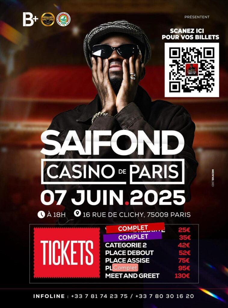 498644934_1037536195112638_3794286984020118521_n-758x1024 Saifond Baldé en concert au Casino de Paris le 7 juin 2025 : dernières places disponibles !