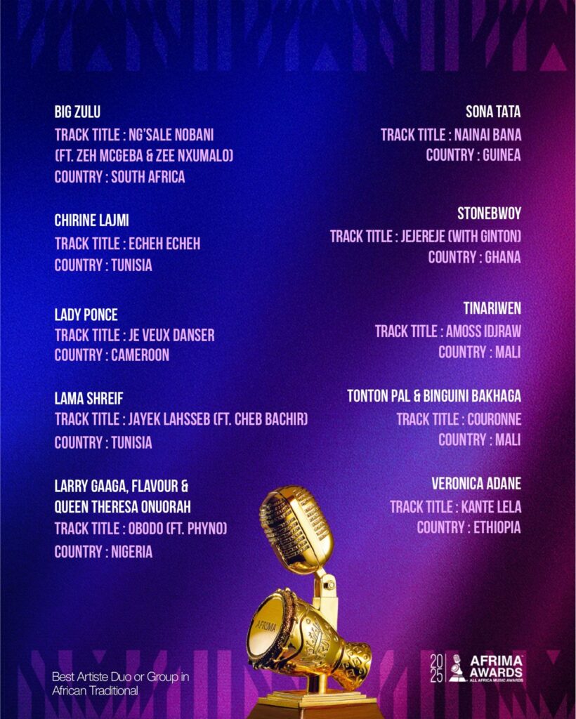 541434321_797705666140010_7154566496537894182_n-820x1024 AFRIMA 2025 : Sona Tata en lice dans la catégorie "Artiste ou groupe en musique traditionnelle africaine"