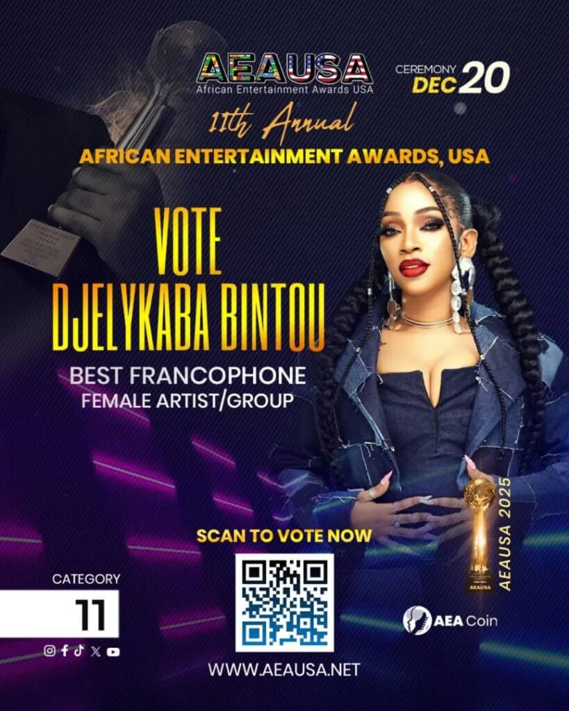 0f0bb15e-1cd3-4c52-bba5-752c22e8383e-819x1024 DjelyKaba Bintou : après un sacre régional, la star guinéenne en lice aux AEAUSA