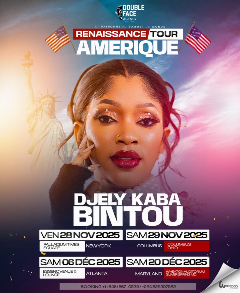 560053536_1368204421342186_2239850786499162862_n-840x1024 Djelykaba Bintou poursuit son envol international avec une tournée américaine