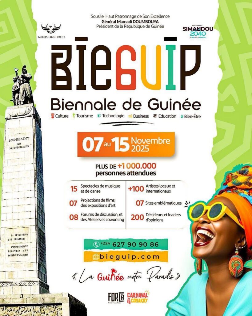 561738779_1347719696717700_632456677446060951_n-819x1024 La Biennale de Guinée prend son envol : la Guinée renforce la diplomatie culturelle avec le Mali et le Ghana