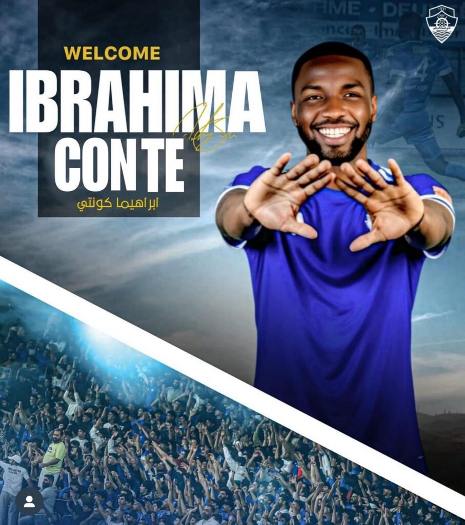 79f3a8e7-5912-4183-a92d-3e620840e943-907x1024 Ibrahima Sory Conté « Song » s’engage avec Al Mina’a Bassora : un nouveau défi en Irak