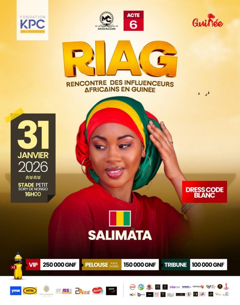616069806_1416870203227802_976624039104696467_n-806x1024 RIAG 2026 : une constellation d’influenceurs africains attendue à Conakry