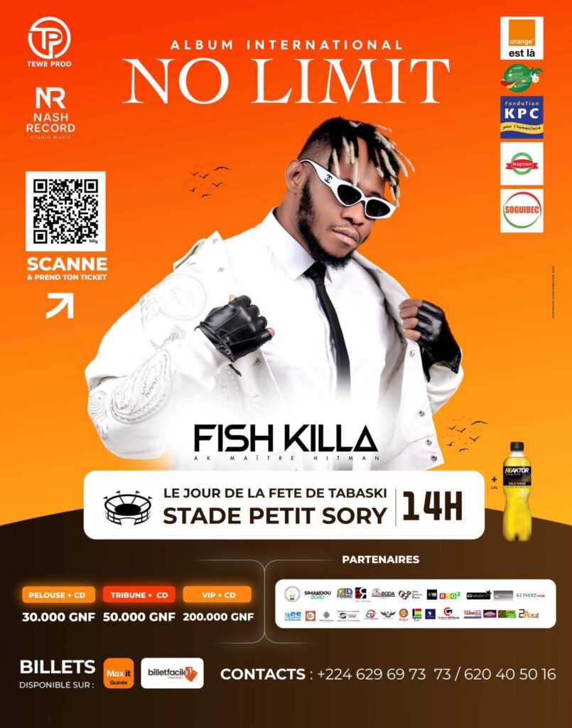 686200970_1537289351086253_3977156693659122172_n-805x1024 Avant son concert au Stade Petit Sory, Fish Killa dévoile le clip “BÉBÉ NARA”