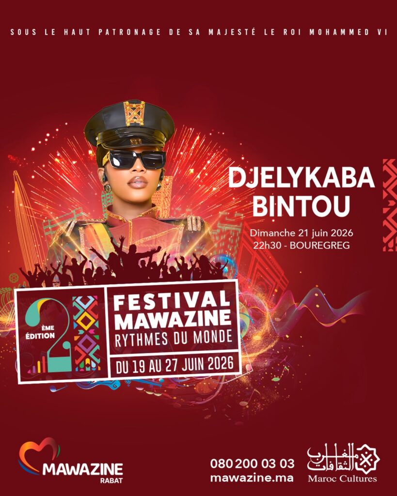 703240698_18623285839013520_4268576660303512624_n-819x1024 DjelyKaba Bintou à Mawazine 2026 aux côtés de Rema, Tyga, Diamond Platnumz, Ninho...