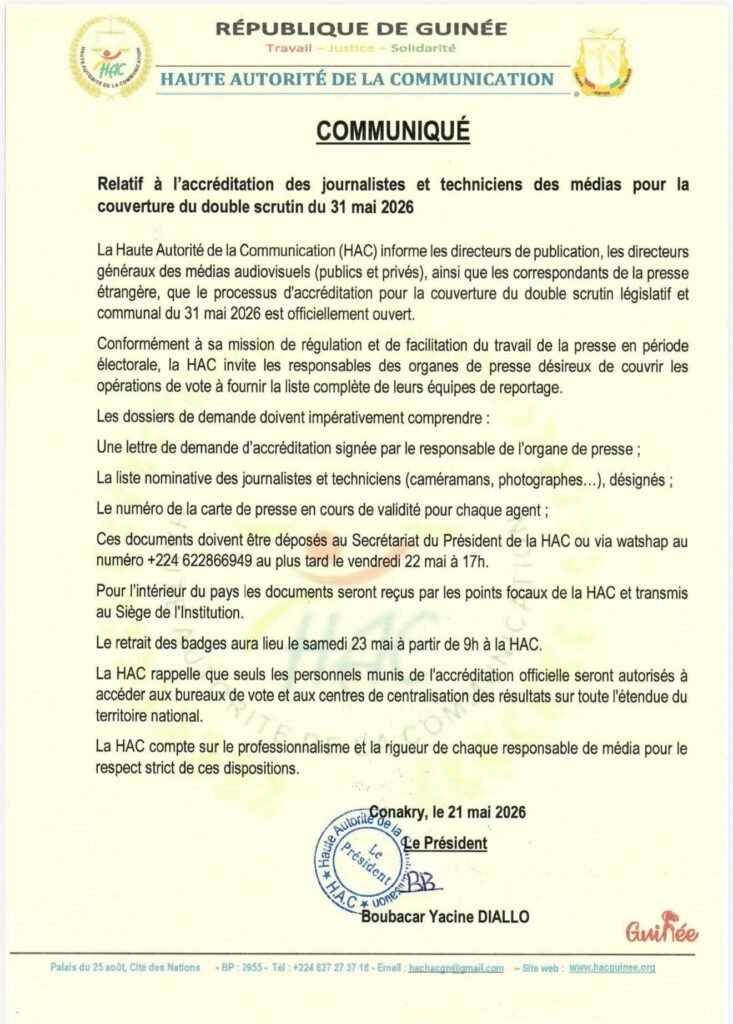 IMG_0460-733x1024 La HAC lance l’accréditation des professionnels des médias pour le scrutin du 31 mai