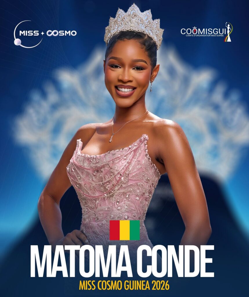 778401404_1035712696117420_4793309725573951950_n-859x1024 Matoma Condé (Miss Guinée 2026), représente le pays au concours Miss Cosmo au Vietnam
