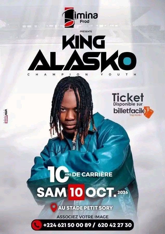 780893533_122241052490280292_311155027283349920_n King Alasko marque ses 10 ans de carrière par un concert au Stade Petit Sory