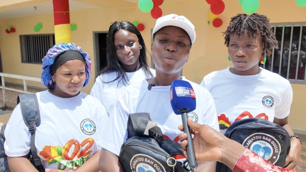 IMG_6688-1024x578 An 68 de la Guinée : la Fondation Kadiatou Bah Guissé célèbre l’indépendance aux côtés des enfants de Regina Maris