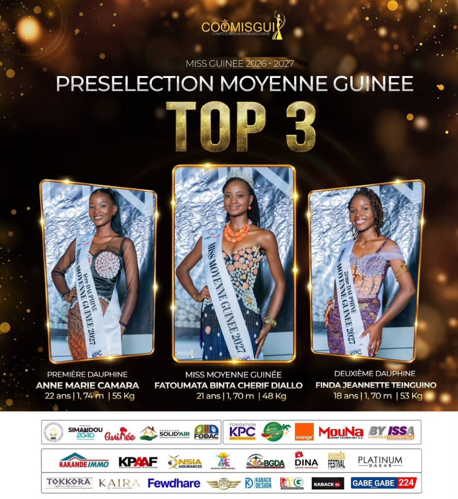 WhatsApp-Image-2026-10-25-at-11.30.5hjklkm9-941x1024 Miss Guinée 2026-2027 : Fatoumata Binta Chérif Diallo, Anne Marie Camara et Finda Jeannette représenteront la Moyenne-Guinée